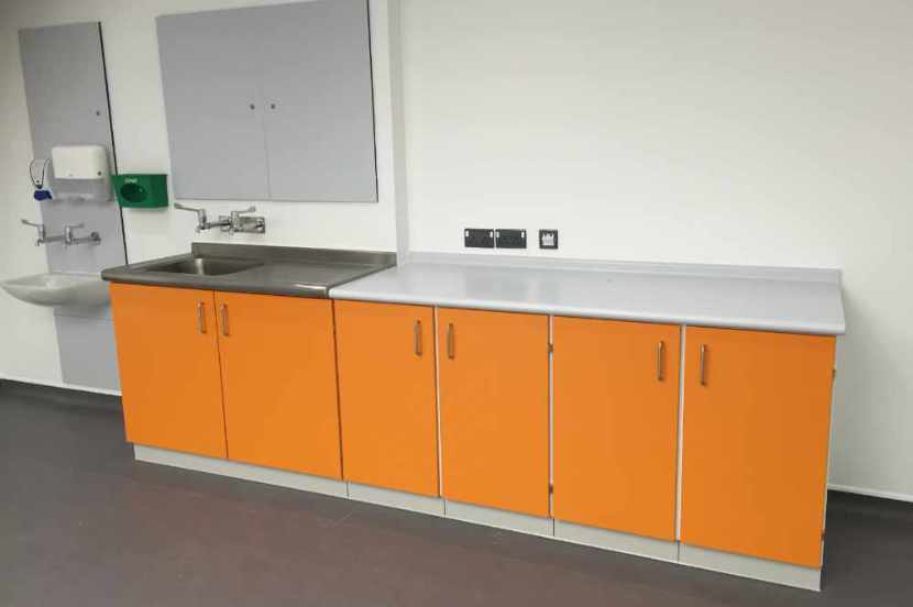 Fitted hospital furniture can improve hospital organisation