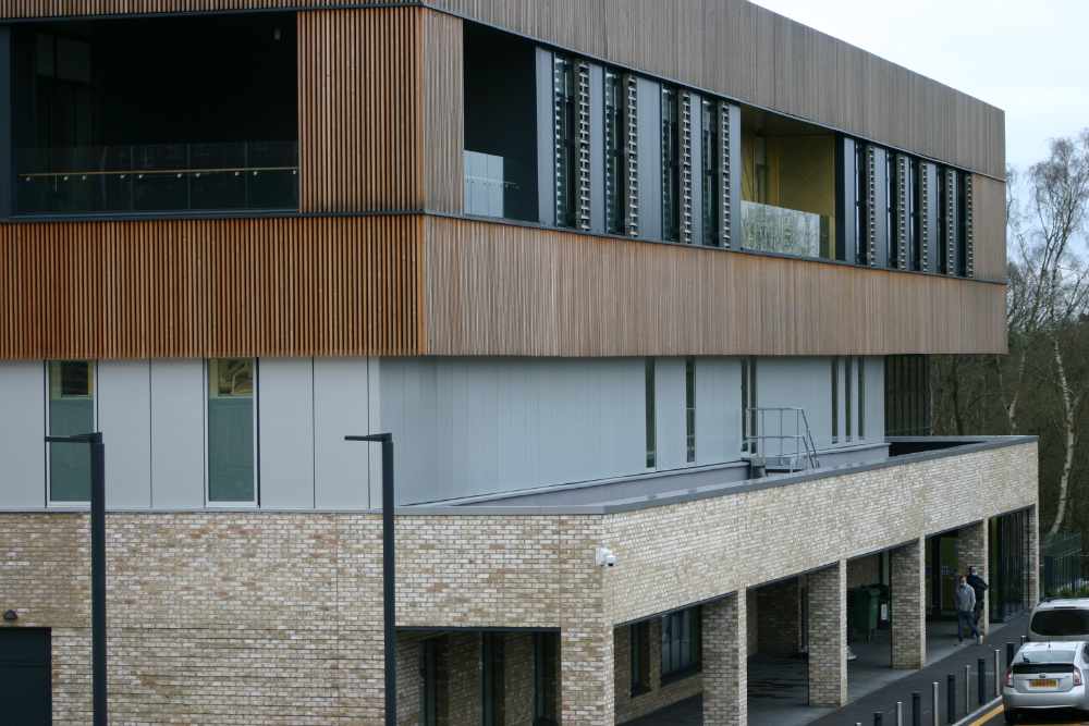 The new Heatherwood Hospital building in Ascot